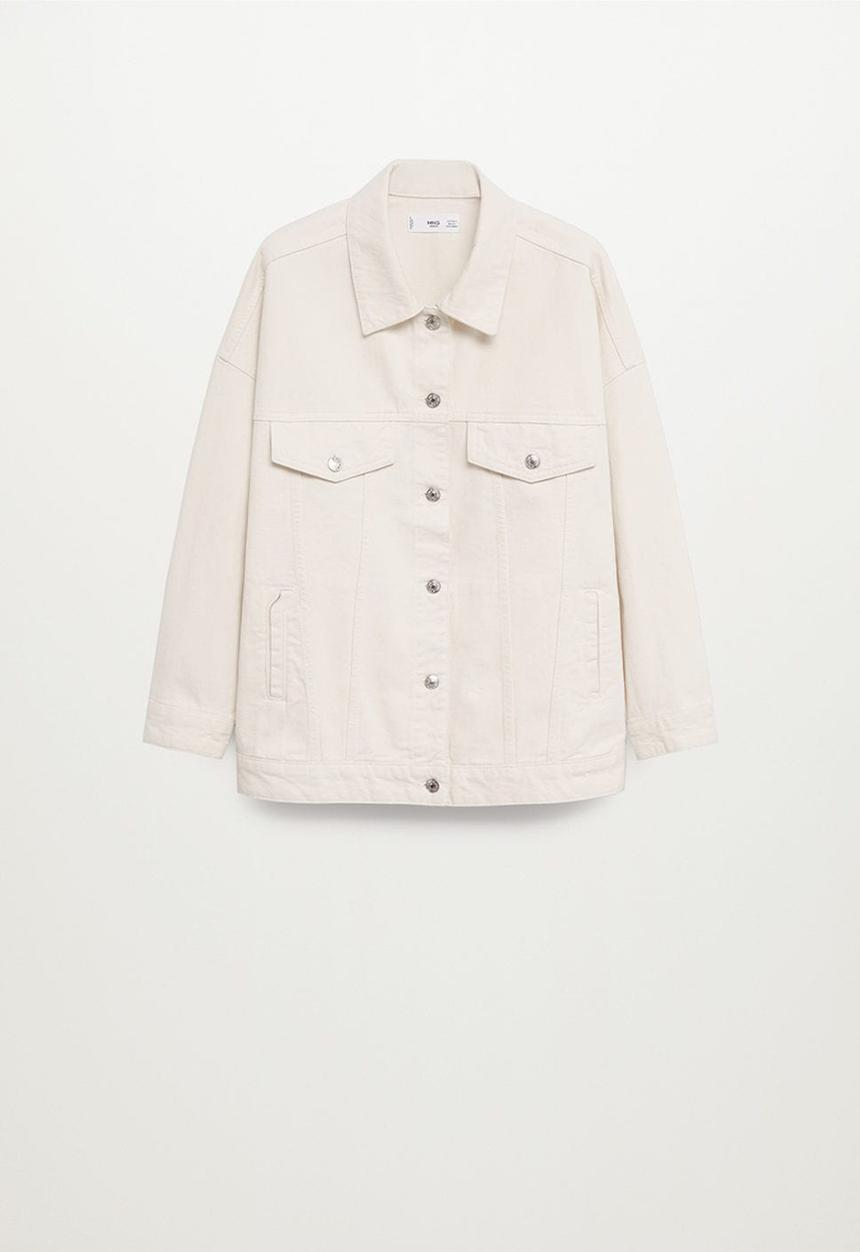 MANGO - Jacket seul - light beige