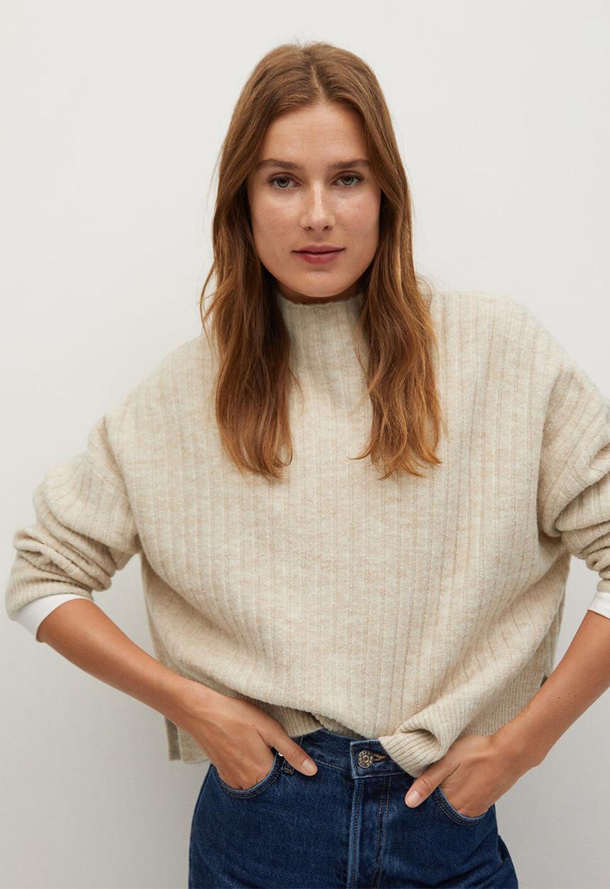 MANGO - Sweater pharrell - beige