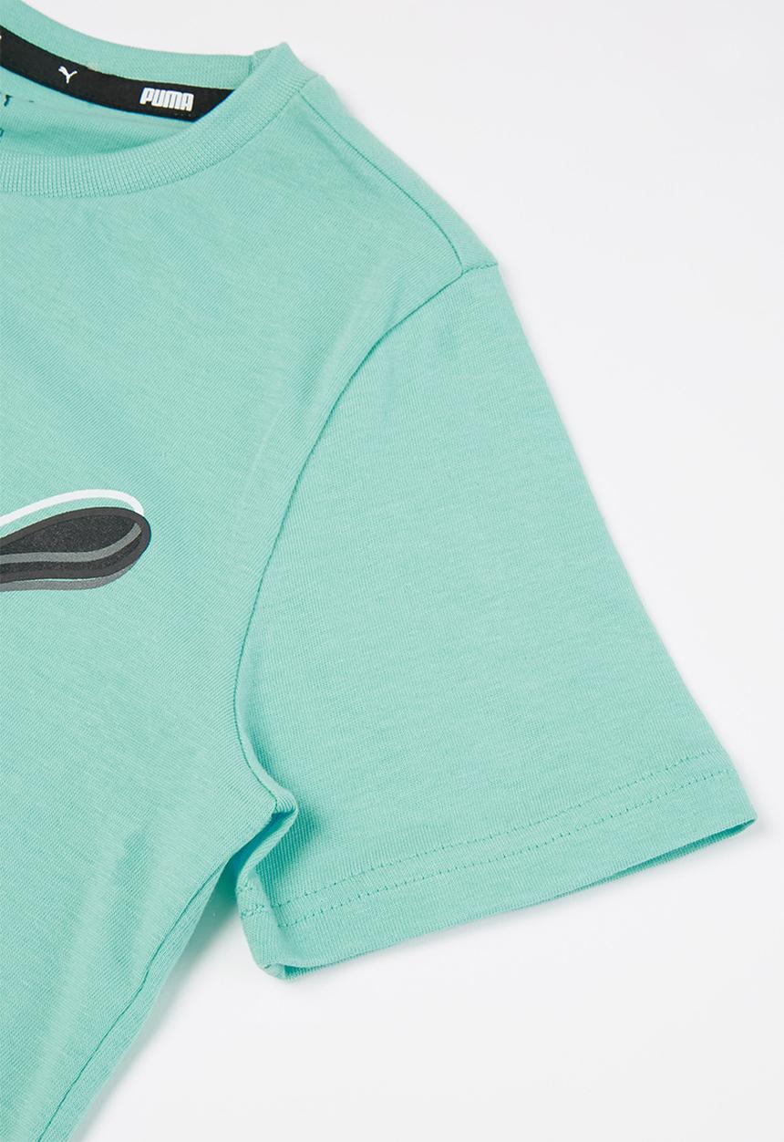 PUMA - Alpha graphic tee - blue