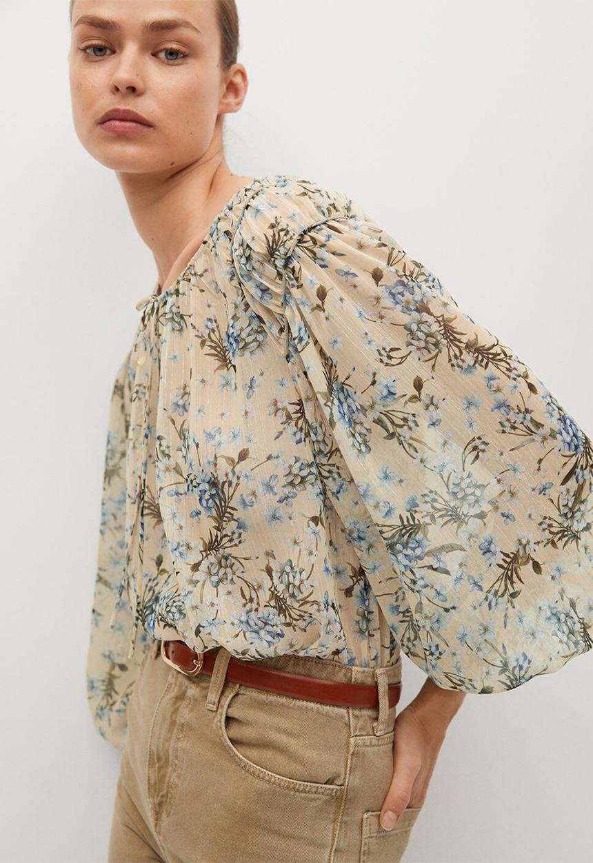 MANGO - Blouse paris - natural