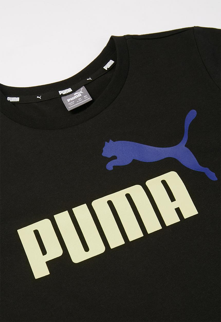 PUMA - Ess logo tee - black