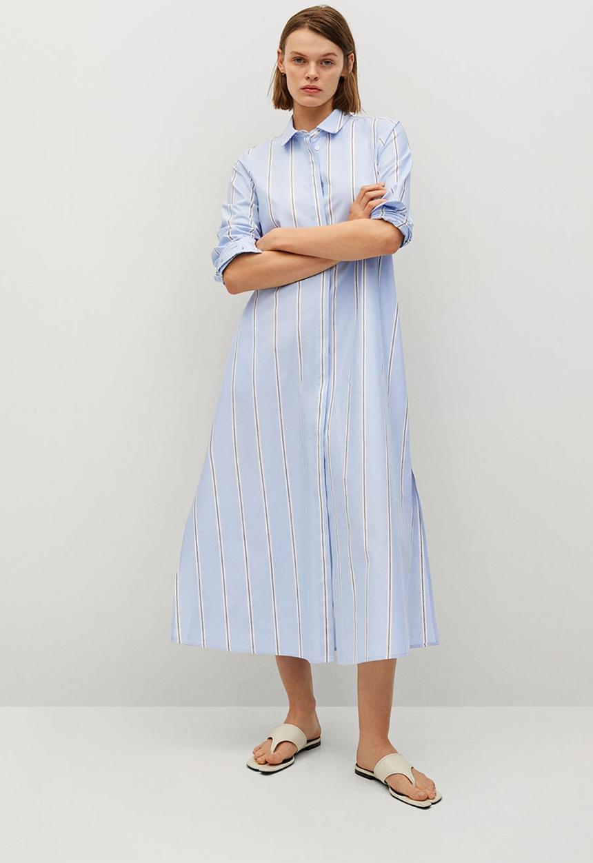 MANGO - Dress factory - blue