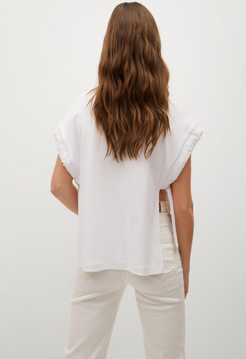 MANGO - Blouse hubo - white