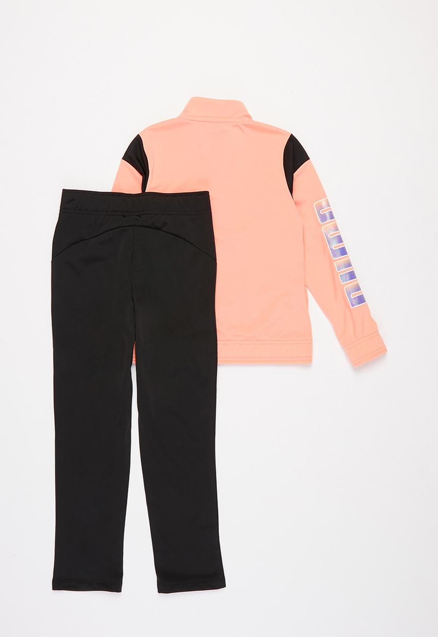 PUMA - Alpha tracksuit - apricot blush & black