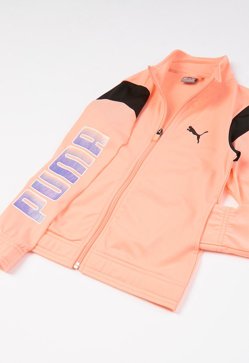 PUMA - Alpha tracksuit - apricot blush & black