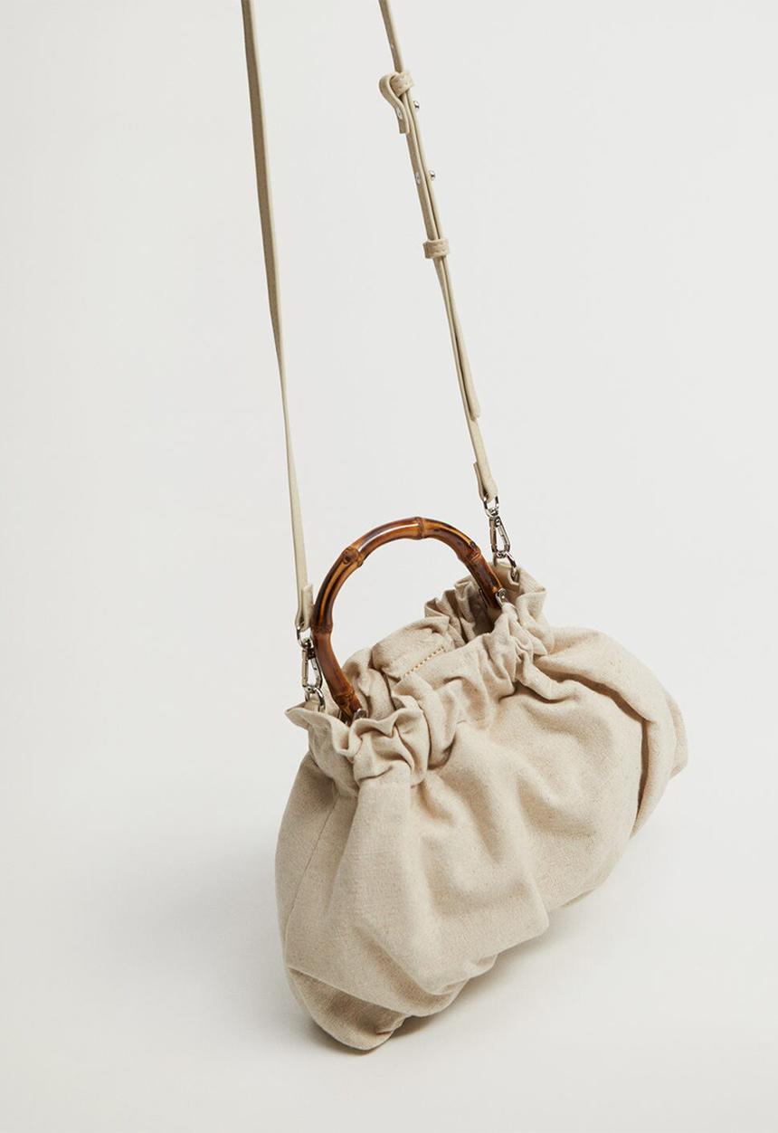 Violeta by Mango - Bambu bag - natural
