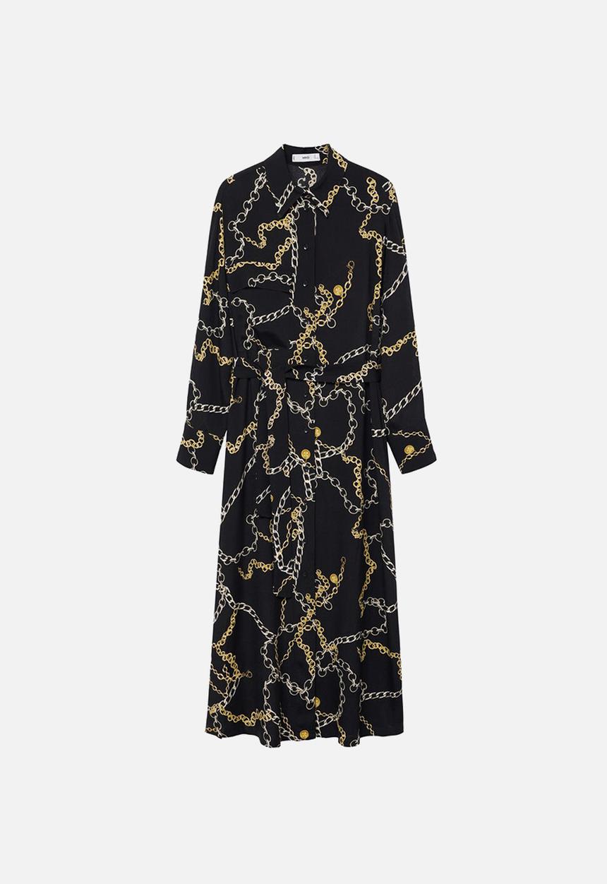 MANGO - Dress nina - black