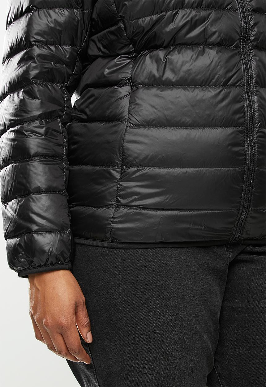STYLE REPUBLIC PLUS - Long sleeve quilted puffer - black