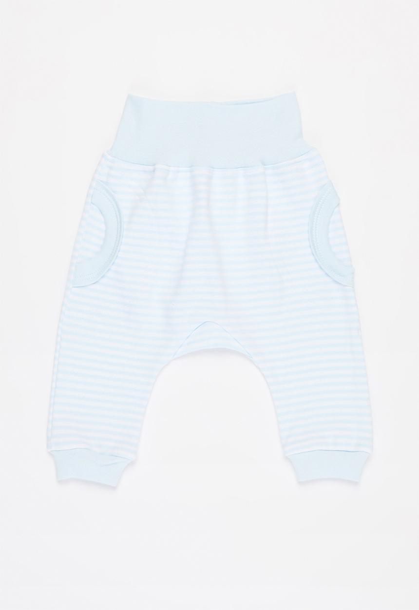Little Lumps - Slouch pants - blue & white 