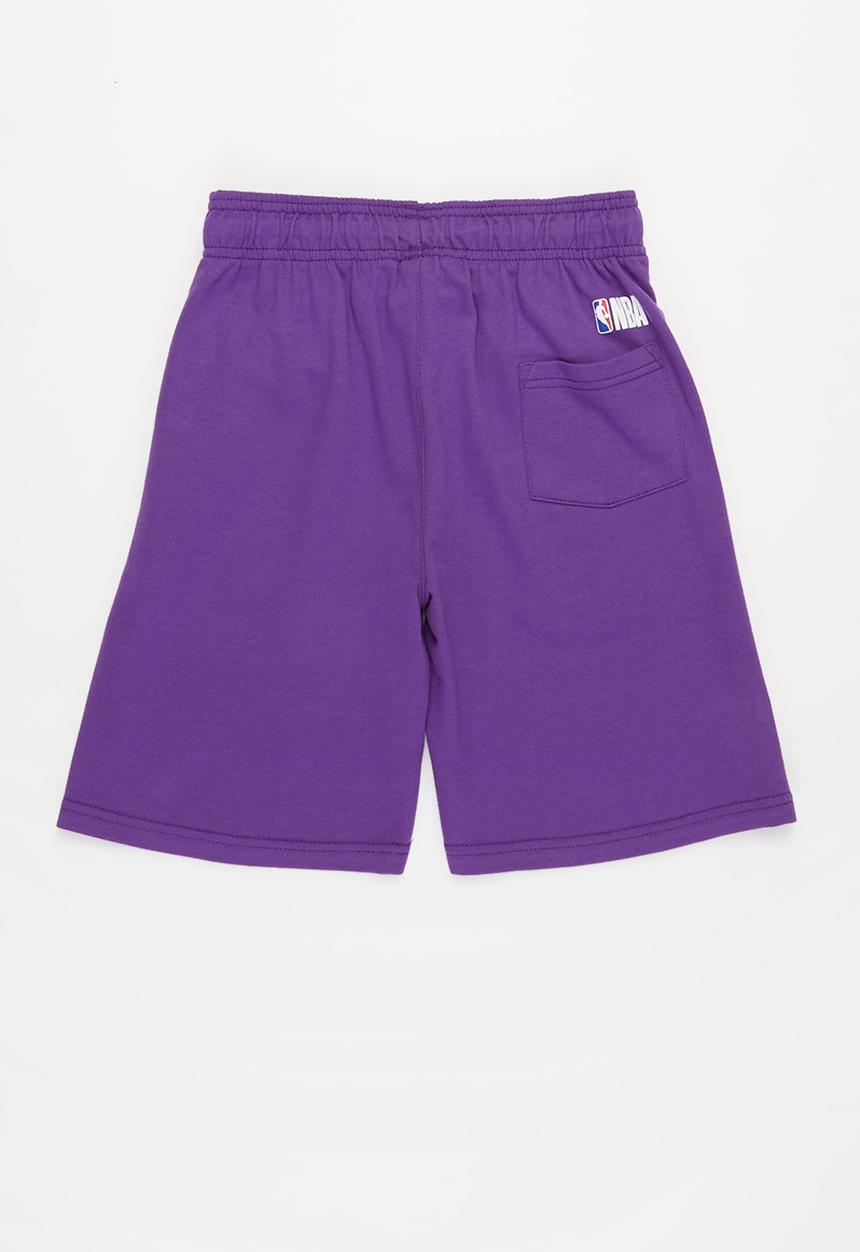 NBA - Lakers basketball retro shorts - purple