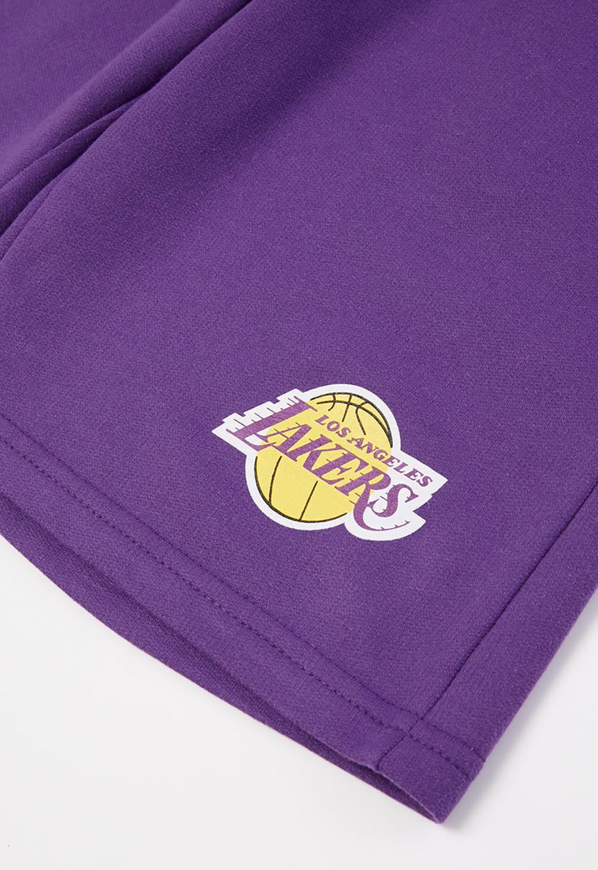NBA - Lakers basketball retro shorts - purple