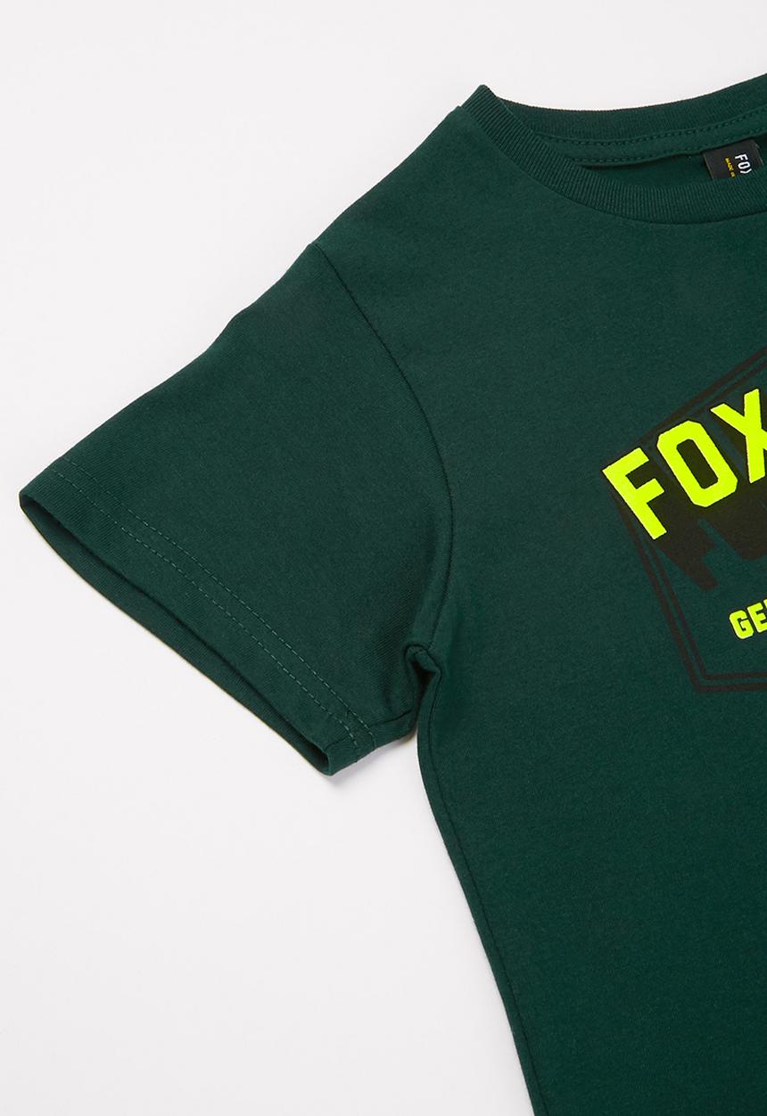 Fox - Foundation short sleeve tee - green gabels