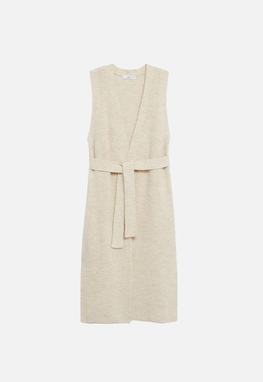 MANGO - Cardigan maddie - light beige