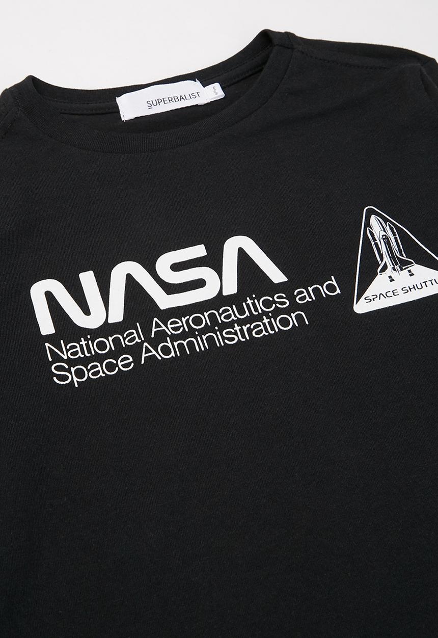 Superbalist - Nasa boys tee - black