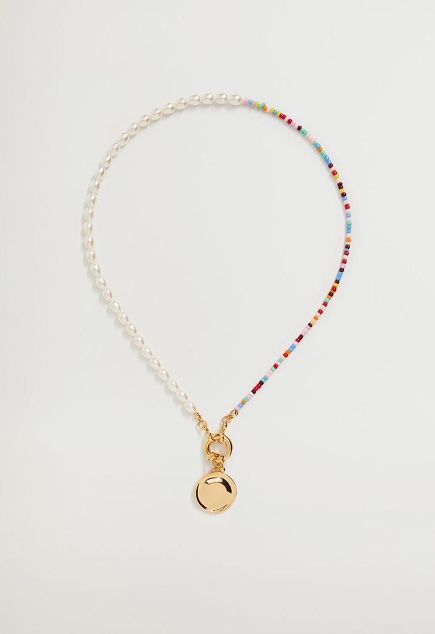 Violeta by Mango - Tulipan necklace - gold