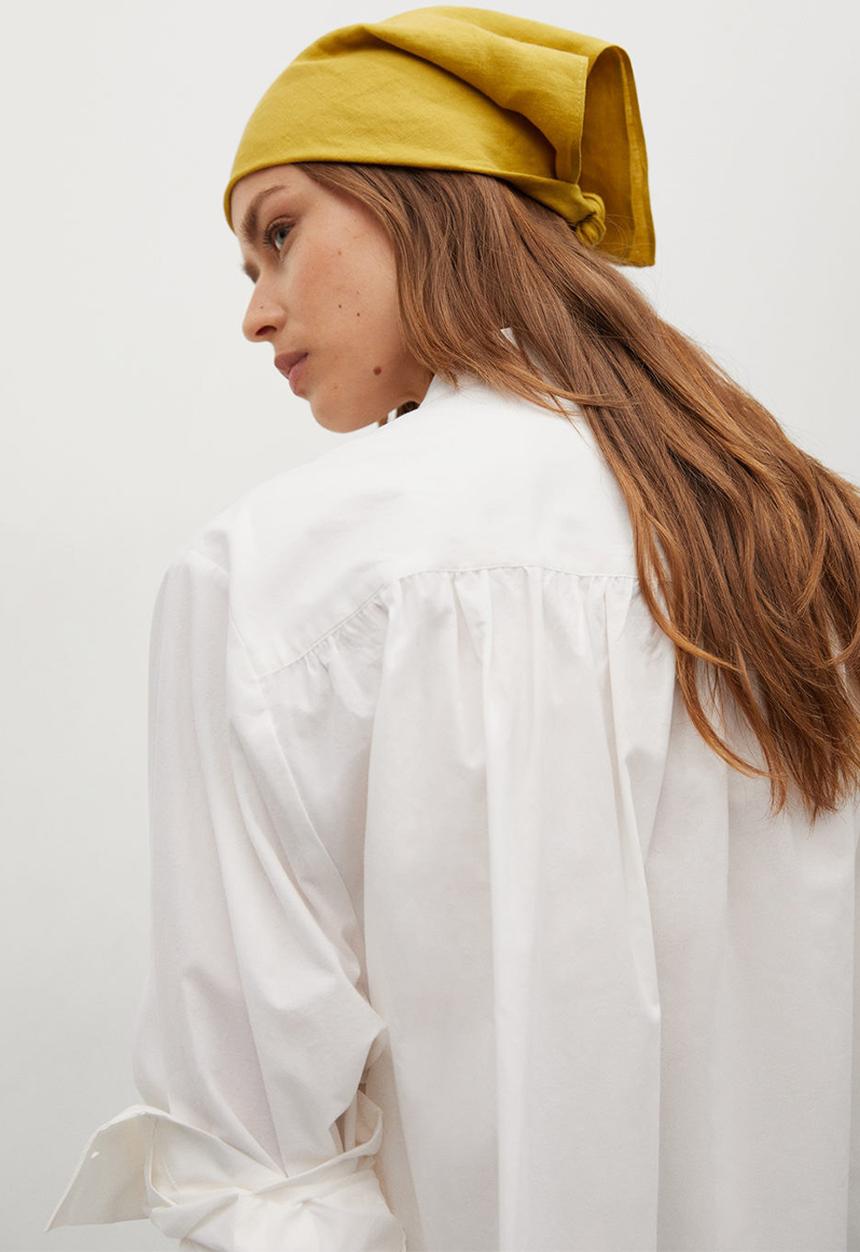 MANGO - Shirt valencia - white