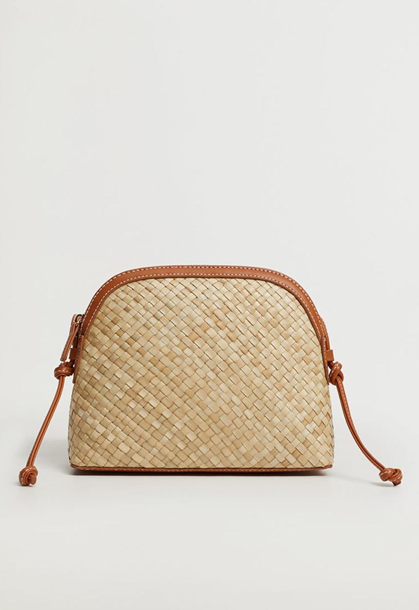 Violeta by Mango - Blanca bag - light beige