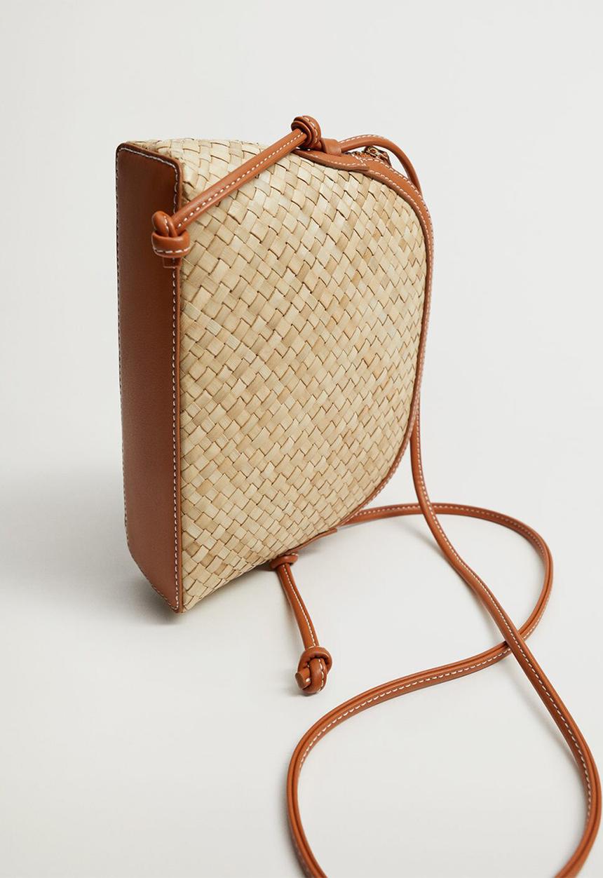 Violeta by Mango - Blanca bag - light beige