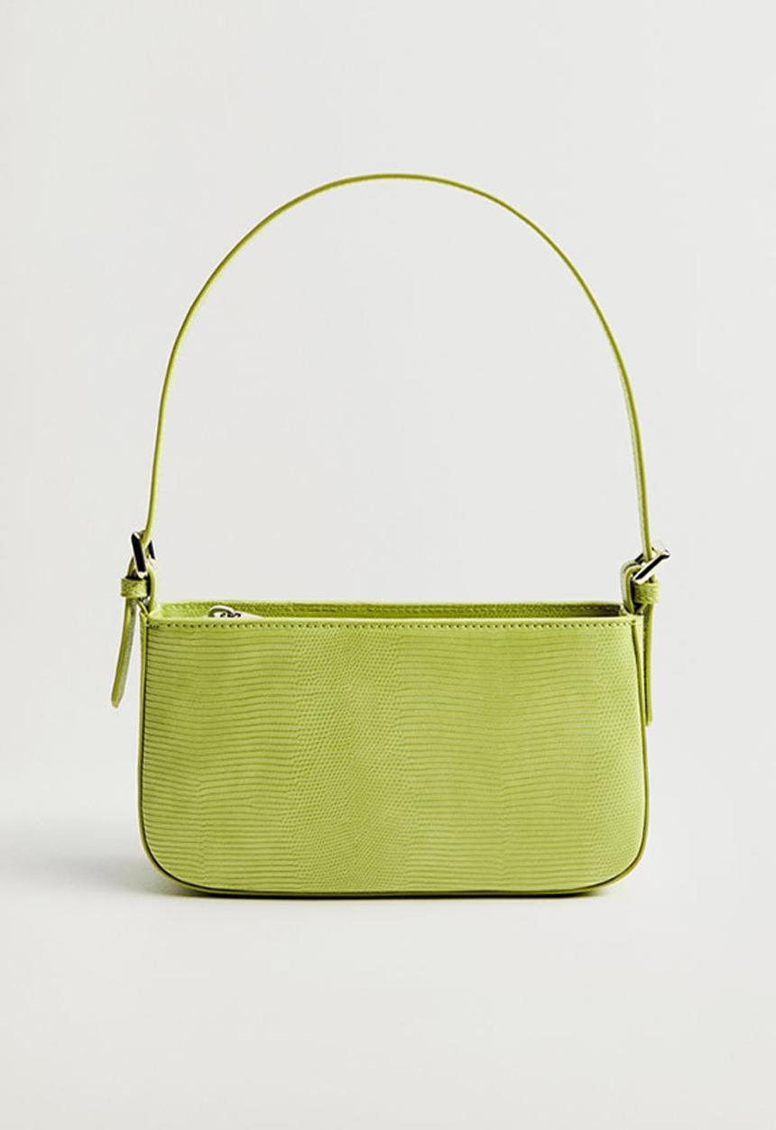 MANGO - Vero bag - bright green