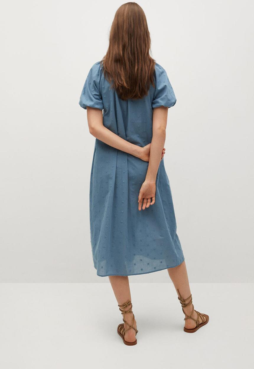 MANGO - Dress topu - blue