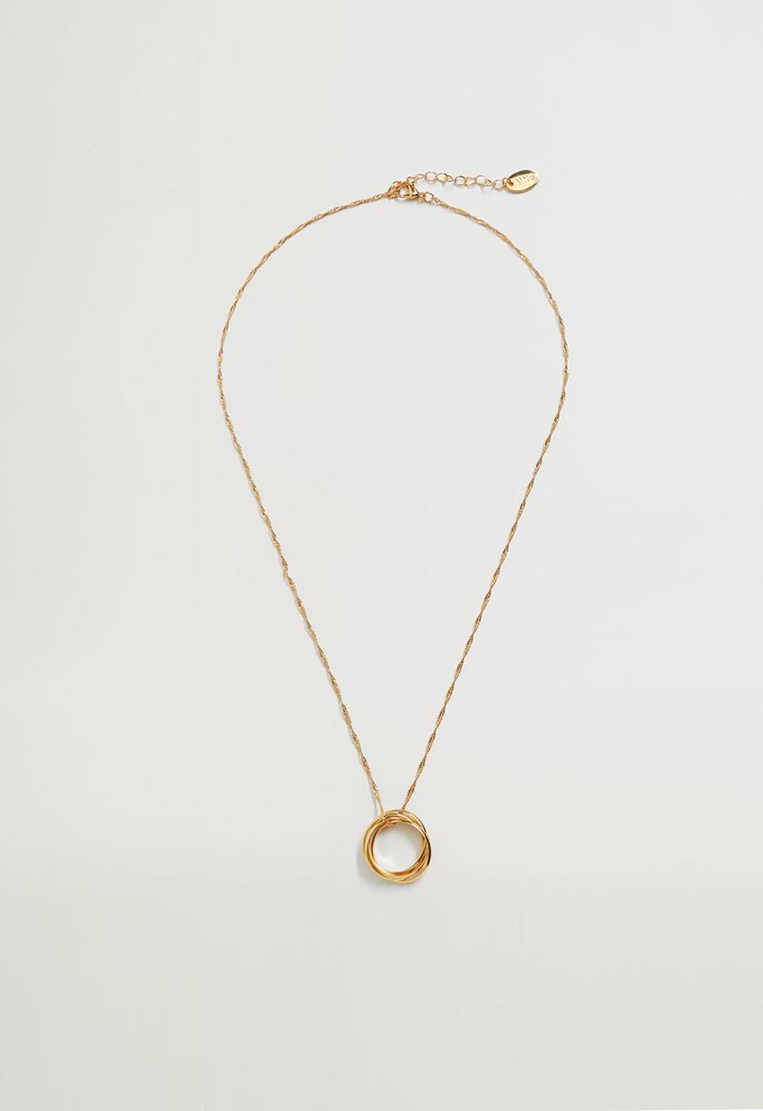 MANGO - Trios necklace - gold