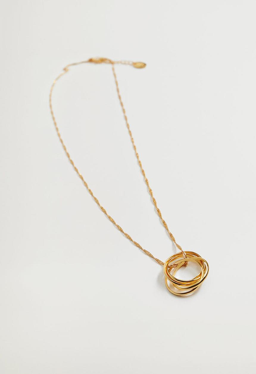 MANGO - Trios necklace - gold