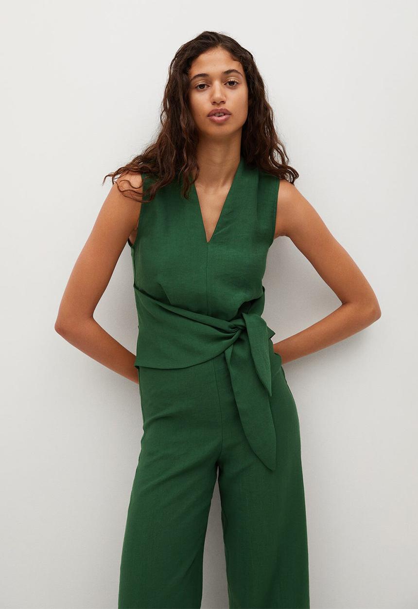 MANGO - One-piece suit nalita - green