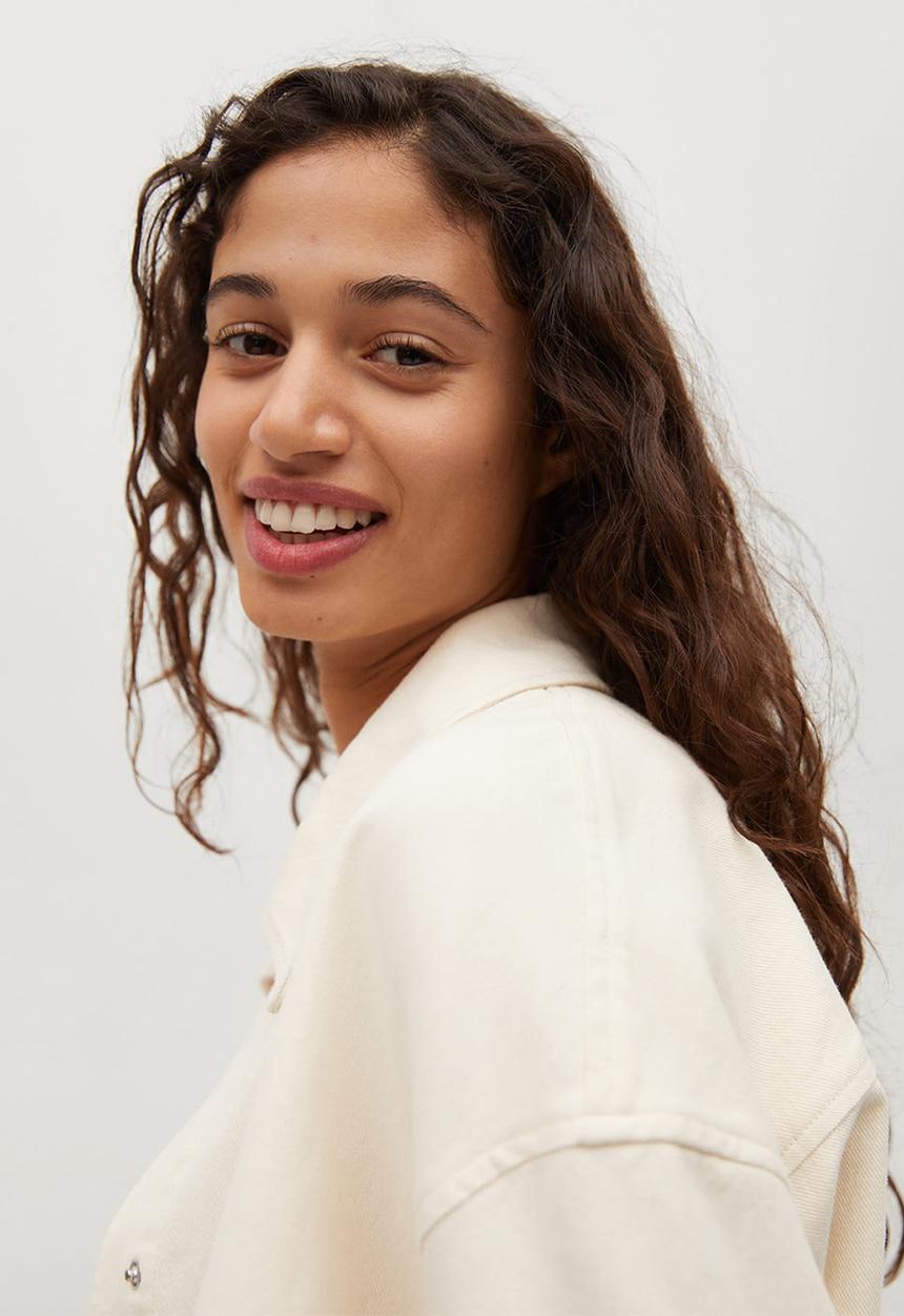 MANGO - Jacket spring - light beige