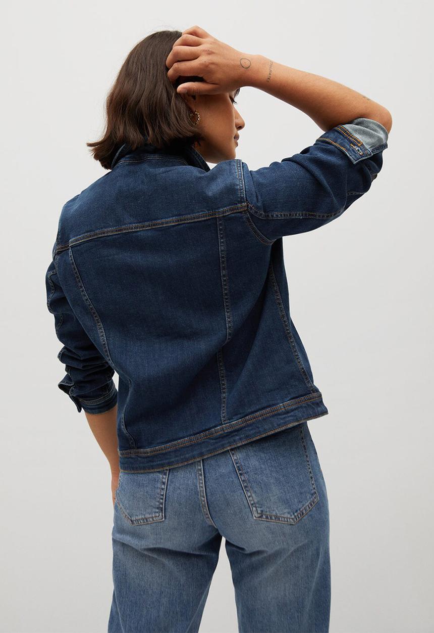 Violeta by Mango - Plus jacket sarah - dark blue 