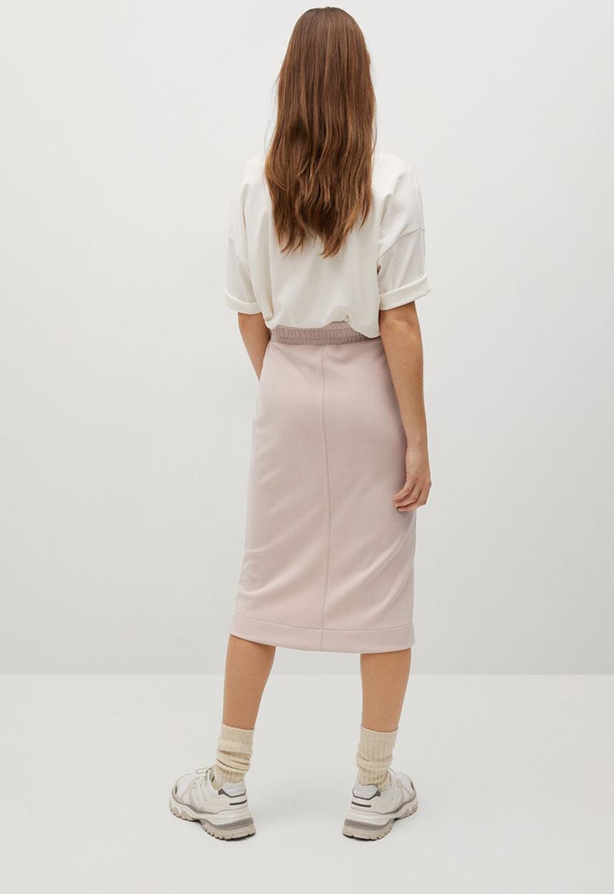 MANGO - Skirt lisbeth - light beige