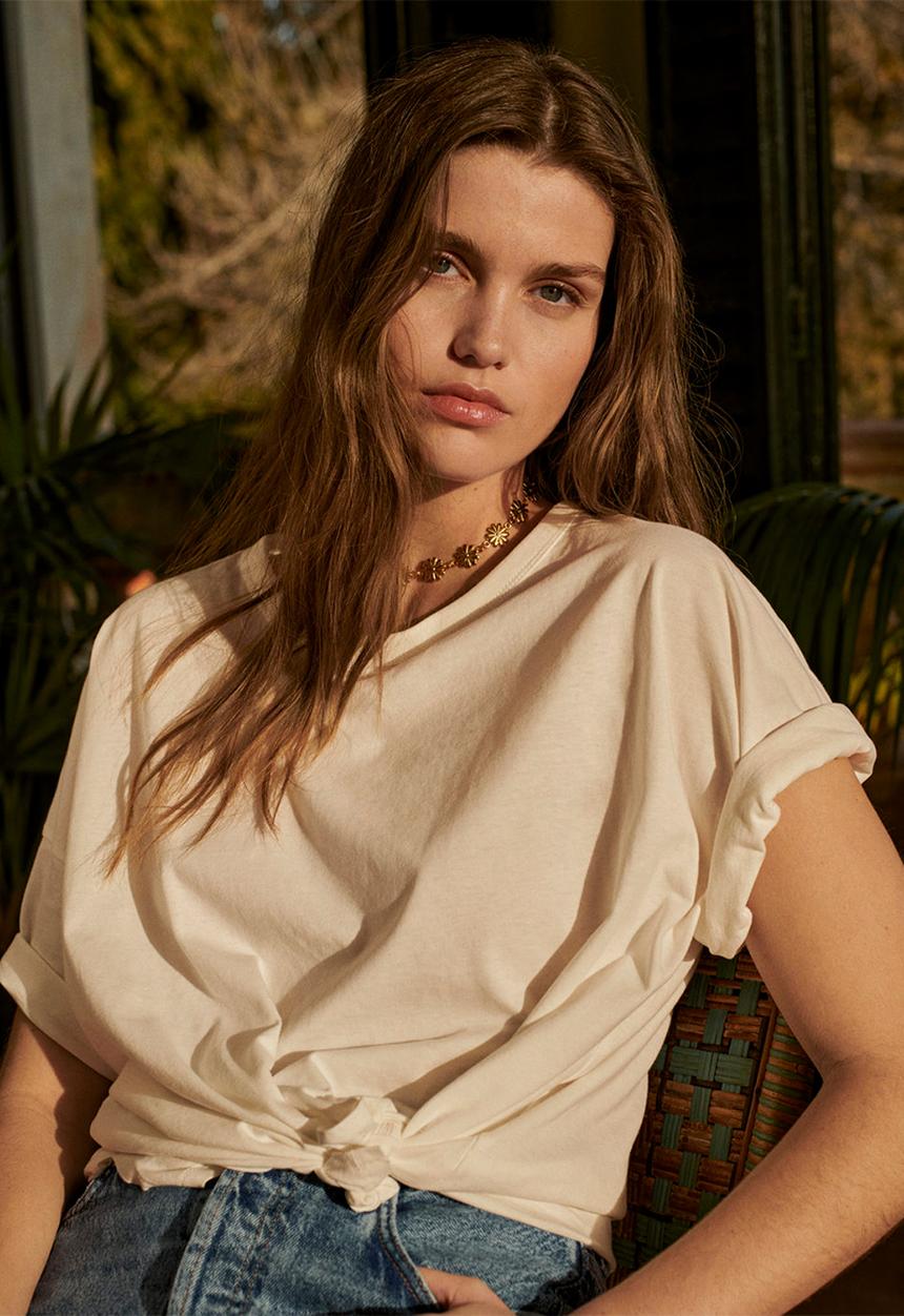 MANGO - Winnie necklace - gold