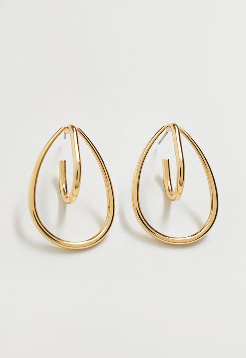 MANGO - Helena earrings - gold