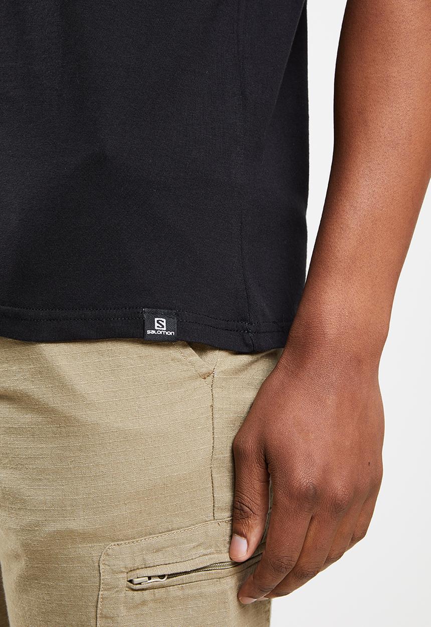 Salomon - Teen spirit short sleeve tee - black