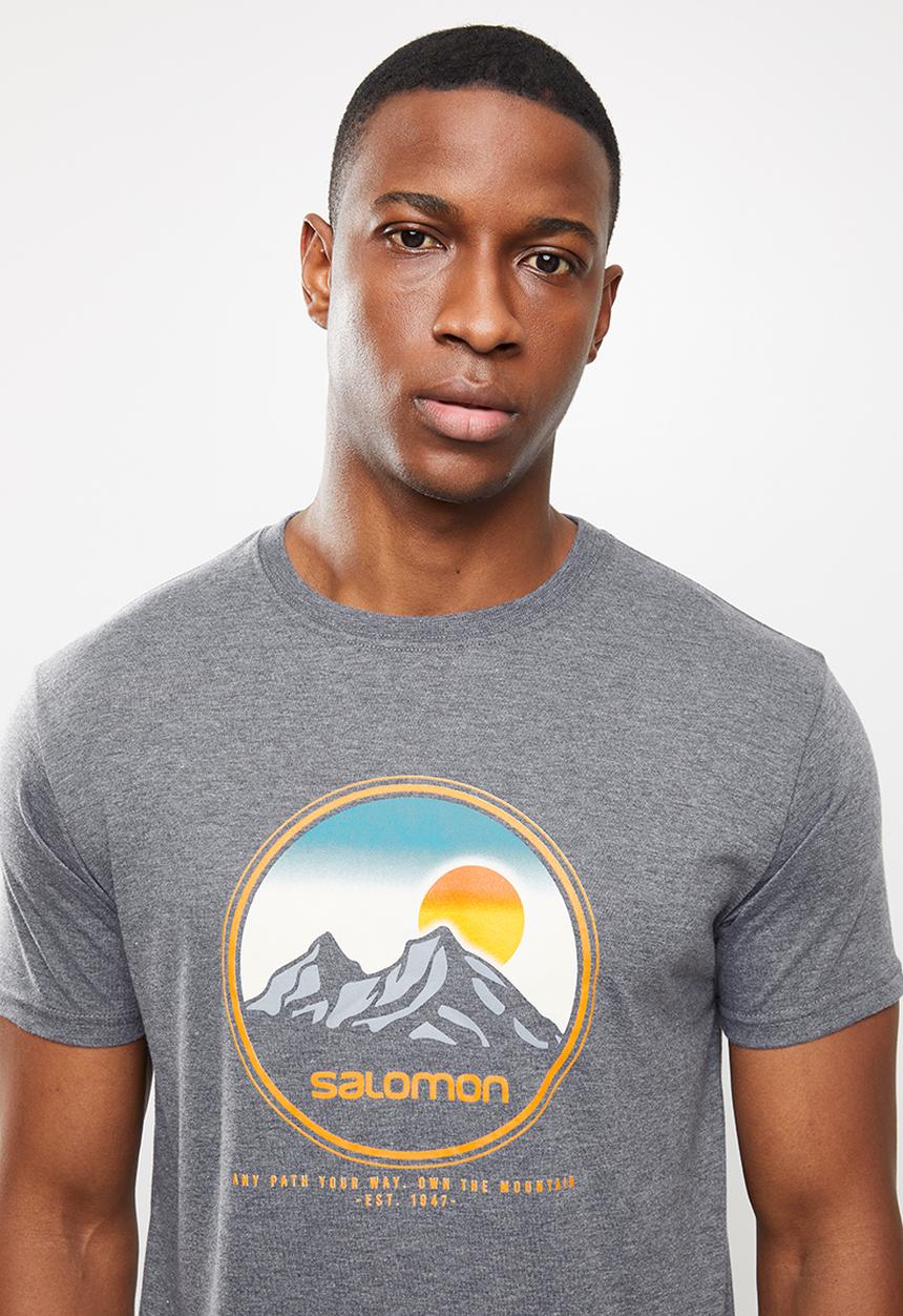 Salomon - Shady short sleeve tee - grey