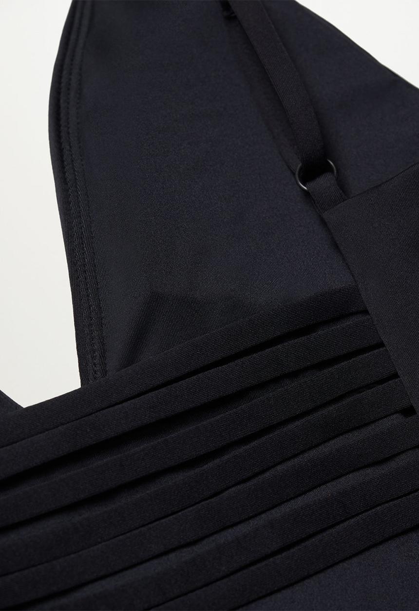 MANGO - Swimsuit calvin - black