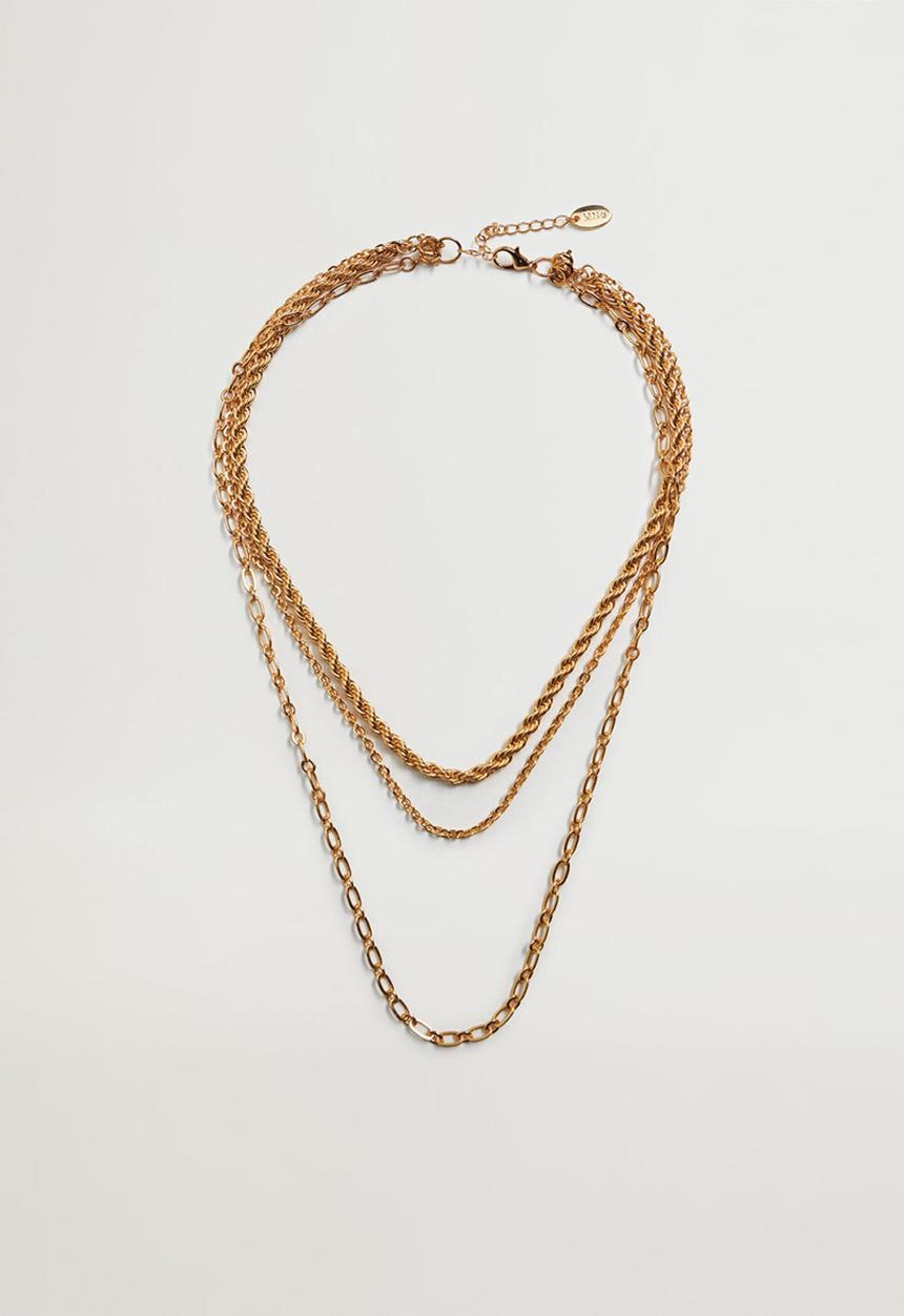 MANGO - Christie necklace - gold