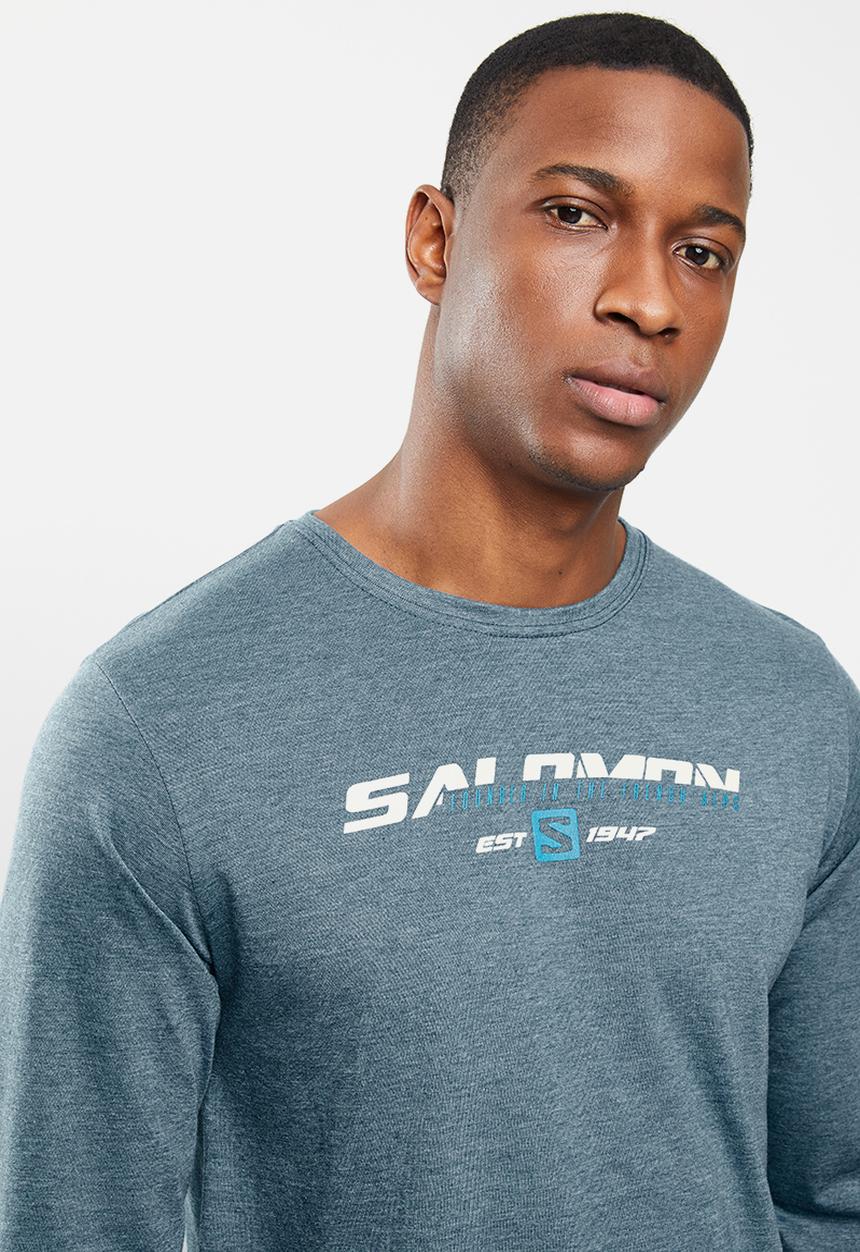 Salomon - Fast forward long sleeve tee - blue
