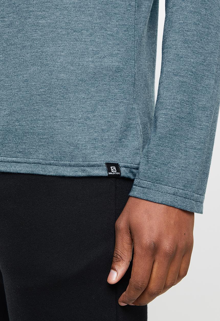 Salomon - Fast forward long sleeve tee - blue