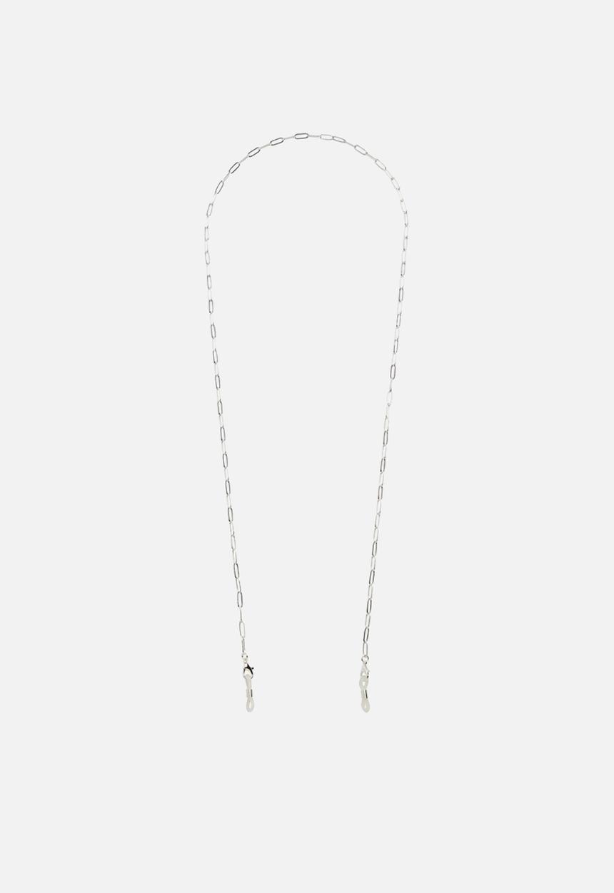 MANGO - Dug sunglass necklace - silver