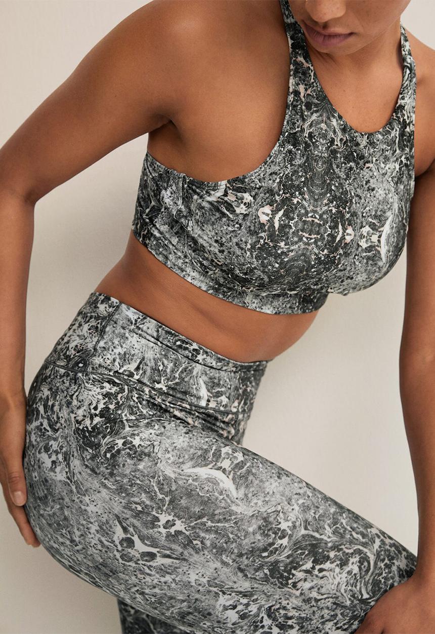 MANGO - Leggings stone - charcoal