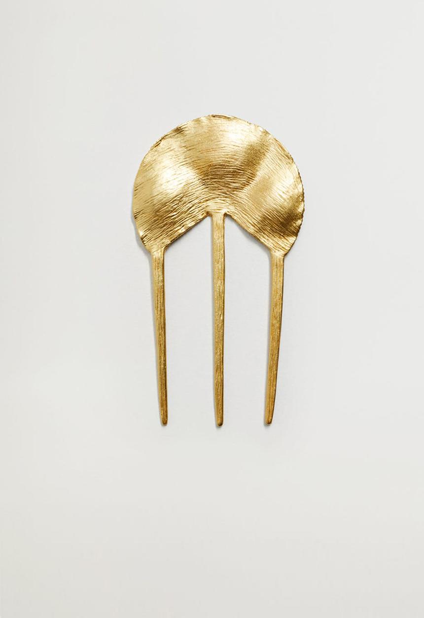 MANGO - Alexan hairclip - gold