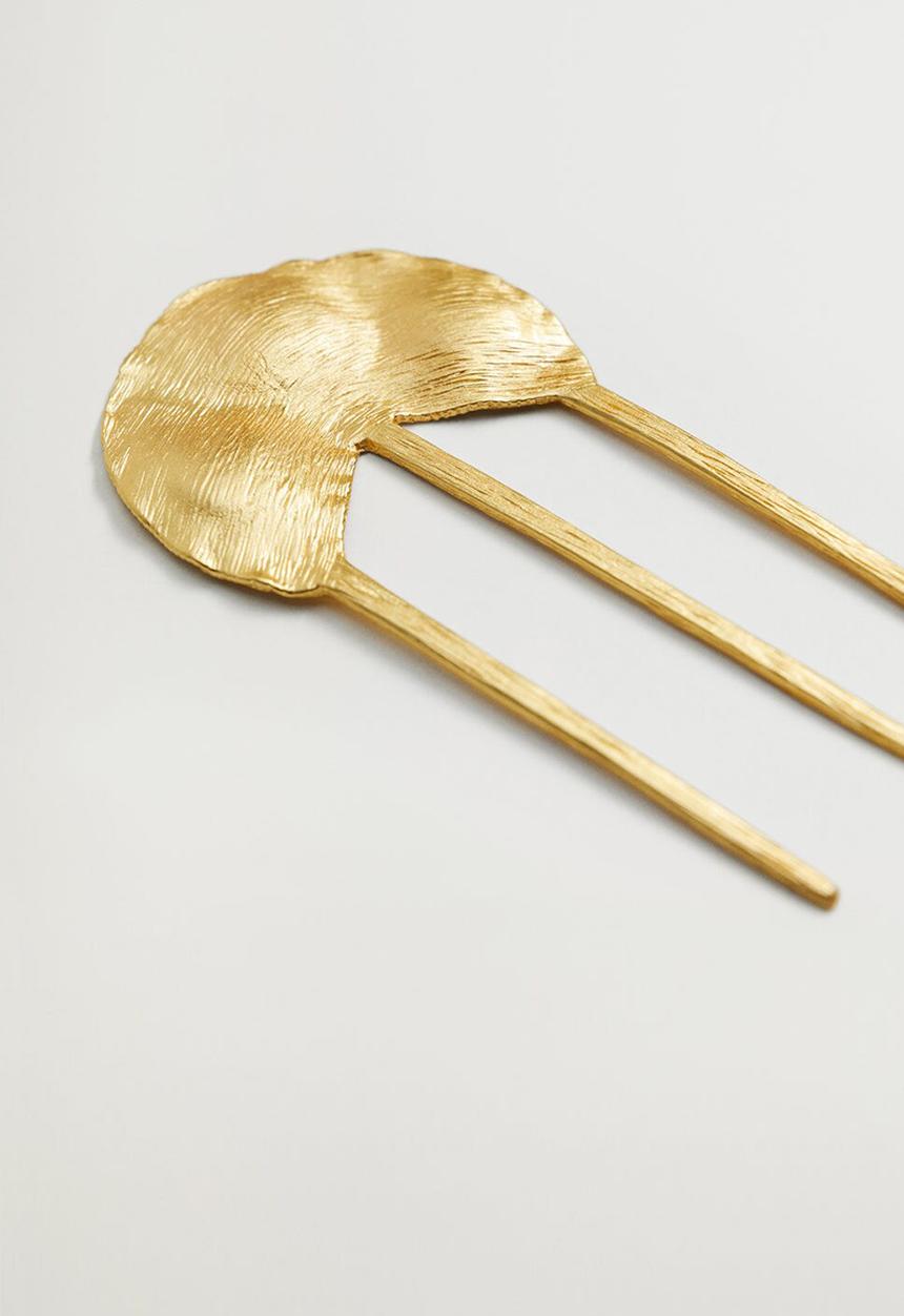 MANGO - Alexan hairclip - gold