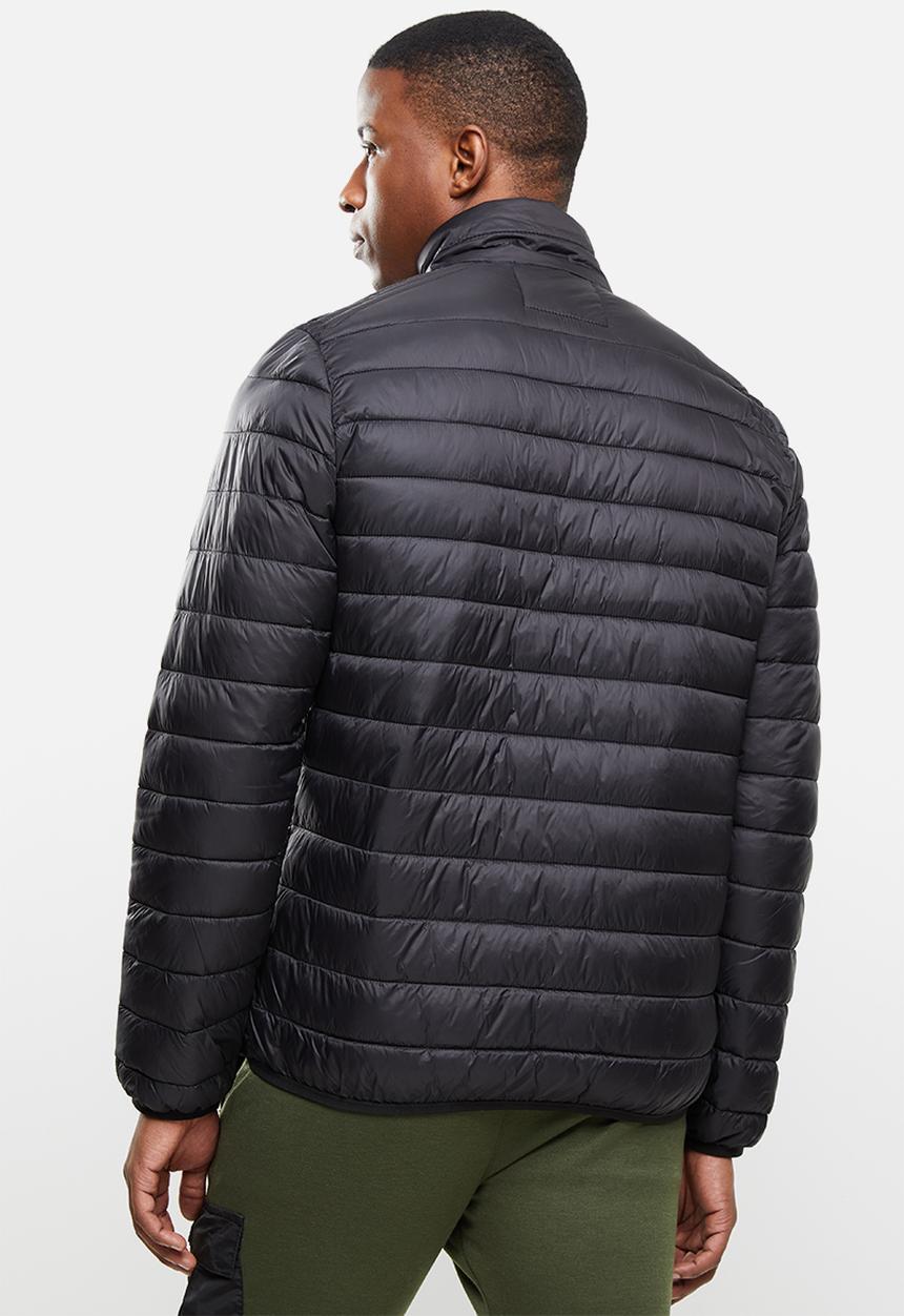 SOVIET - Romeo quilted puffer jacket - black
