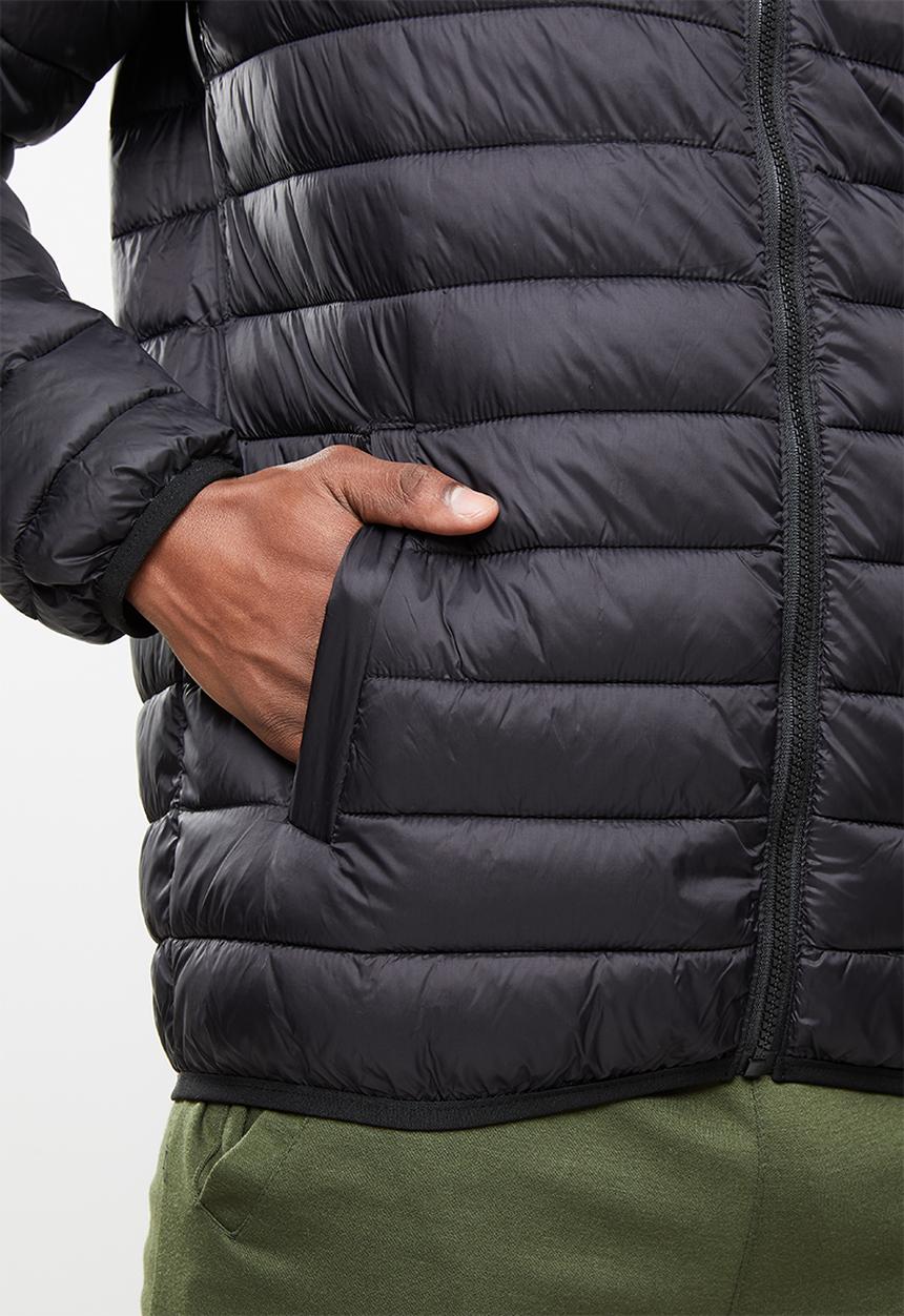 SOVIET - Romeo quilted puffer jacket - black