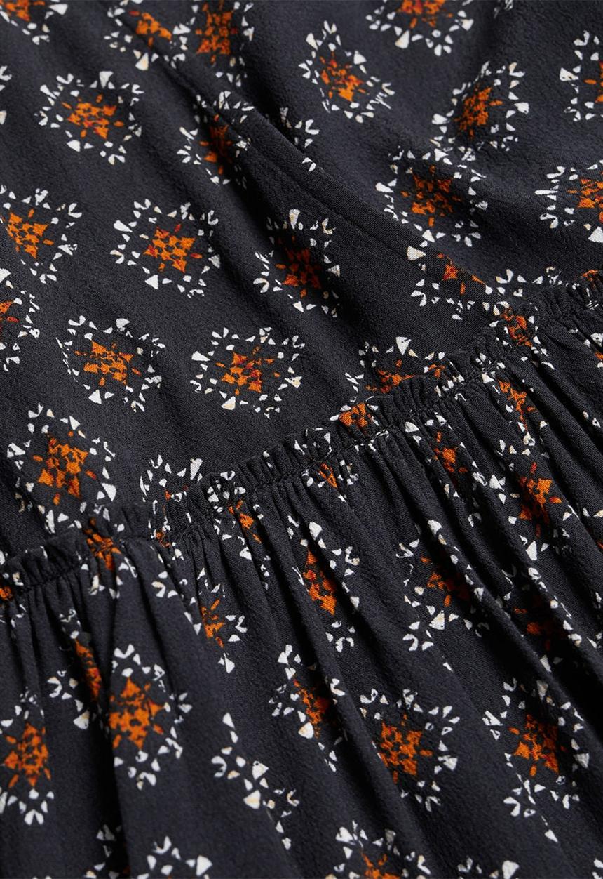 MANGO - Dress africa - black