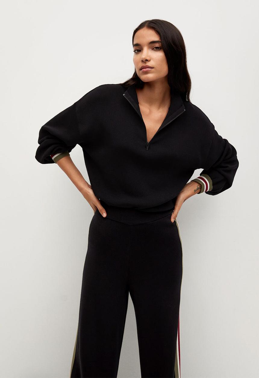 MANGO - Sweater world - black