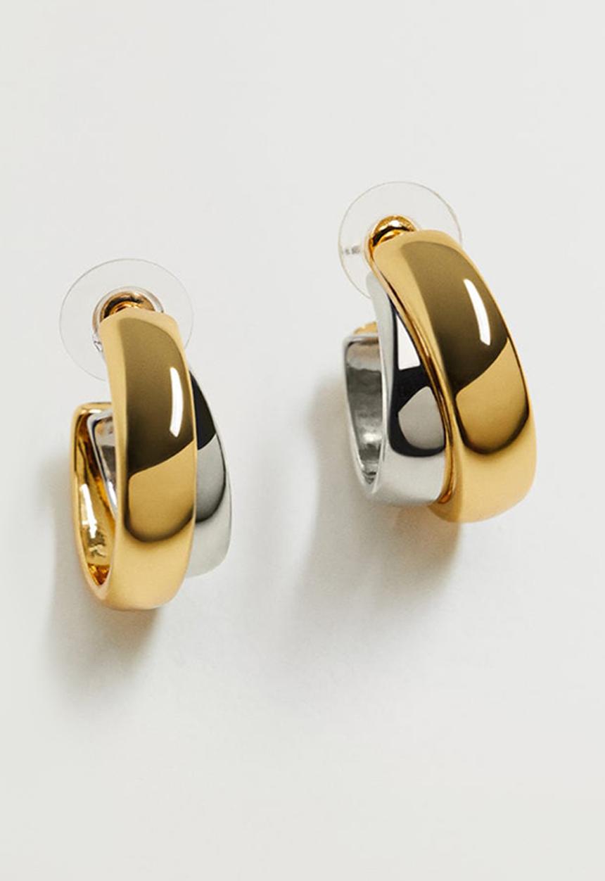 MANGO - Claudia earrings - gold