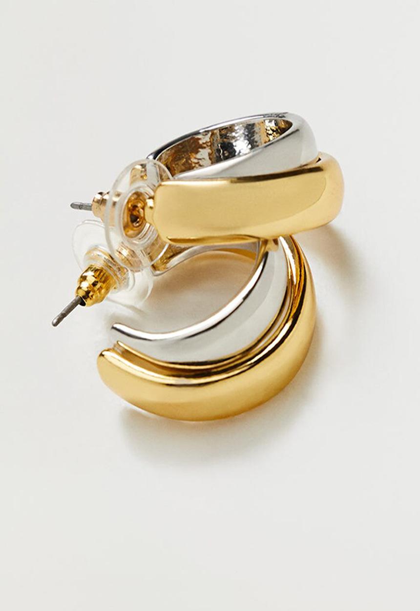 MANGO - Claudia earrings - gold