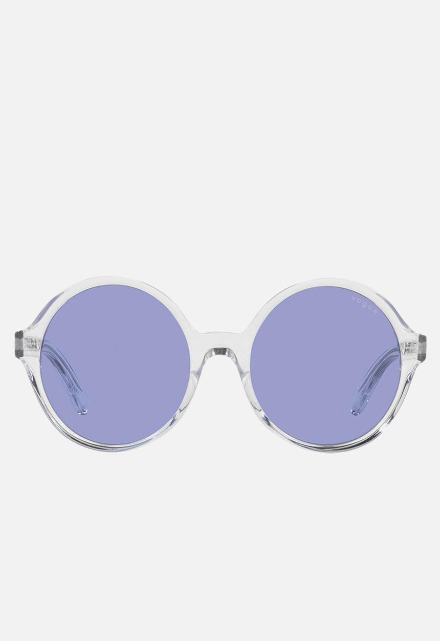 Vogue Eyewear - Vogue x mbb round sunglasses - transparent
