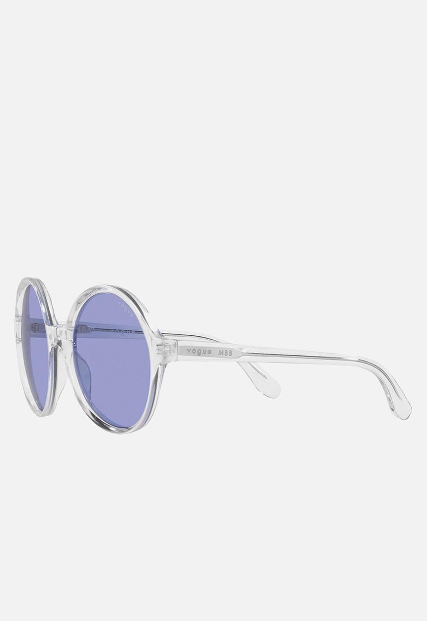 Vogue Eyewear - Vogue x mbb round sunglasses - transparent